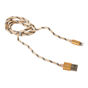 maimi apple iphone lightning cable gold