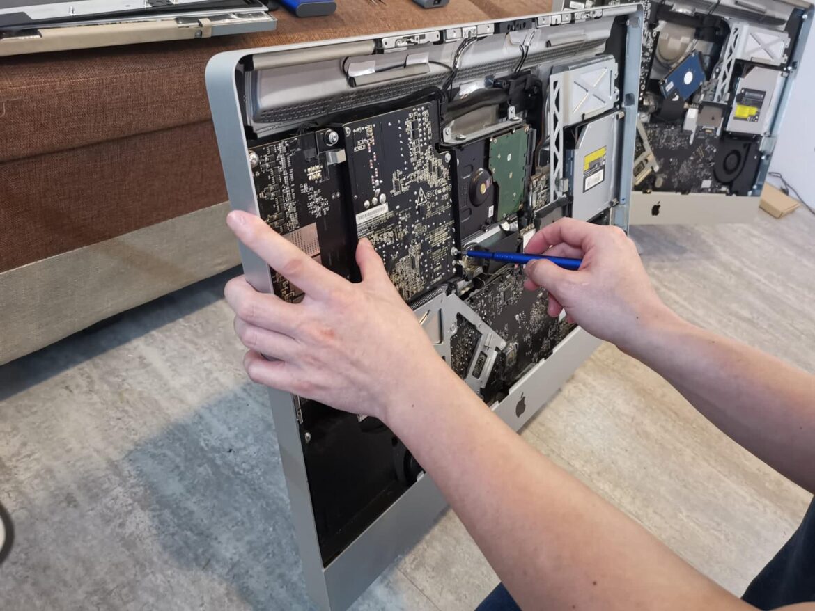 applie imac motherboard repairing