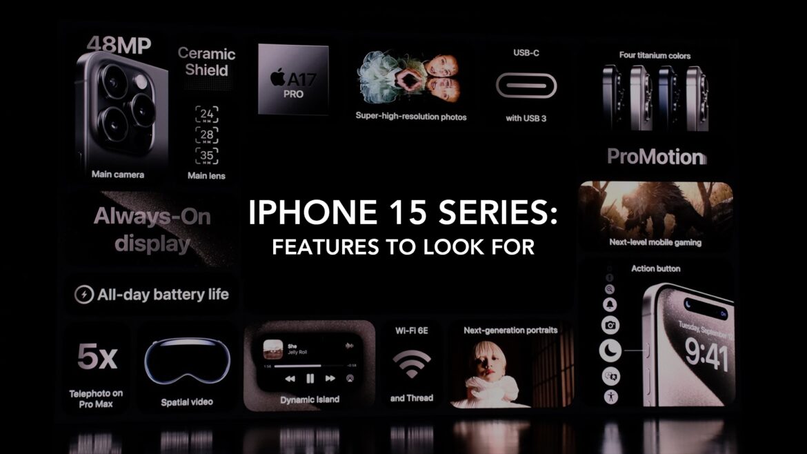 iphone 15 new features