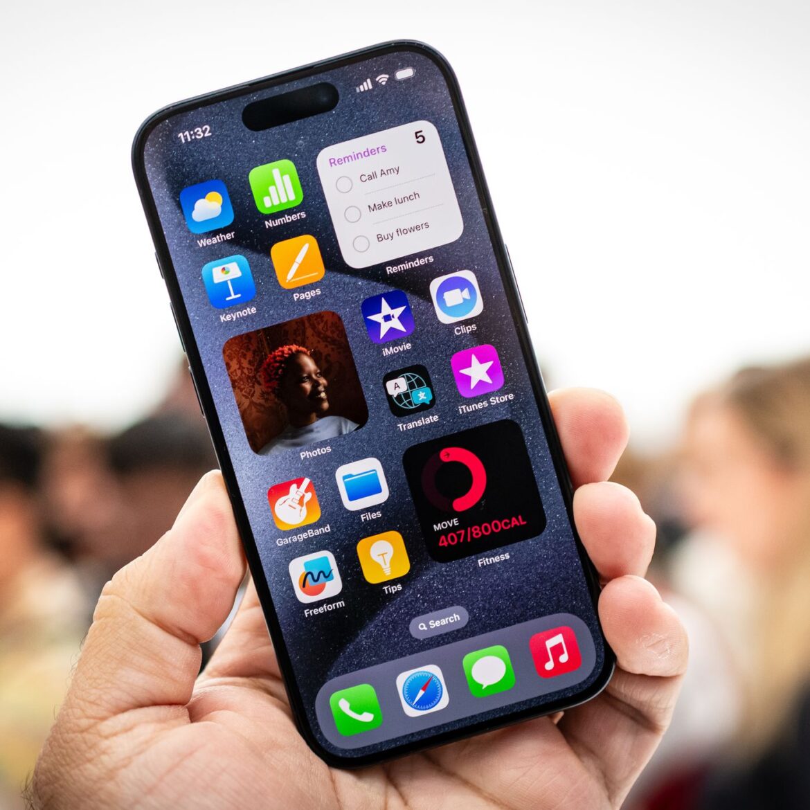 apple iphone home screen