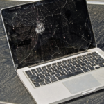 apple macbook shattered screen